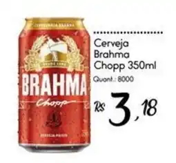 Giassi Supermercados Cerveja brahma chopp oferta