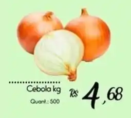 Giassi Supermercados Cebola kg oferta