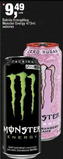 Frangolândia Bebida Energética Monster Energy 473ml sabores oferta