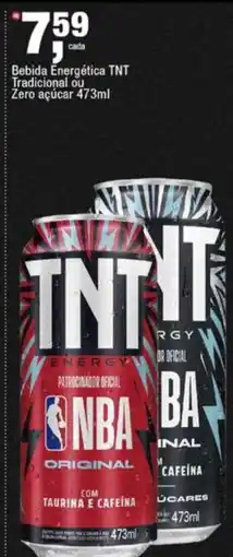 Frangolândia Bebida Energética TNT Tradicional ou Zero açúcar oferta