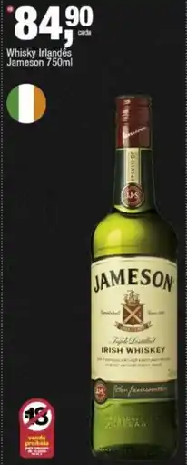 Frangolândia Whisky irlandês jameson oferta