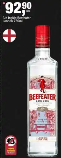 Frangolândia Gin inglês beefeater london oferta