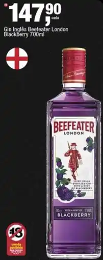Frangolândia Gin inglês beefeater london blackberry oferta
