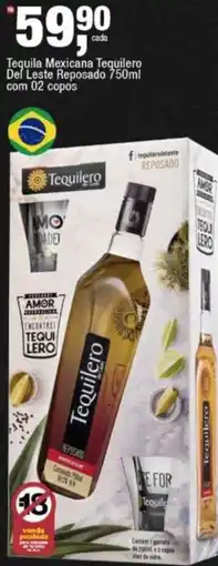 Frangolândia Tequila Mexicana Tequilero Del Leste Reposado oferta