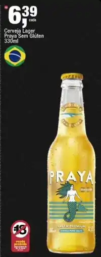 Frangolândia Cerveja lager praya sem glúten oferta