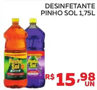 Lider Atacadista Desinfetante pinho sol oferta