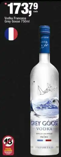 Frangolândia Vodka Francesa Grey Goose oferta