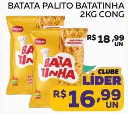 Lider Atacadista Batata palito batatinha oferta