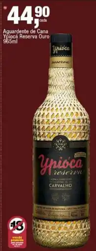 Frangolândia Aguardente de cana ypioca reserva ouro oferta