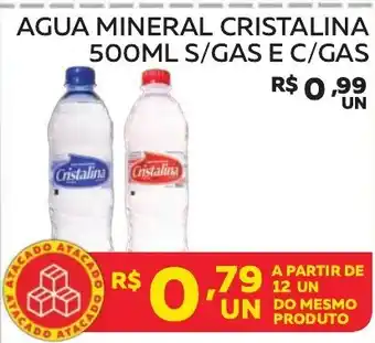 Lider Atacadista Agua mineral cristalina oferta