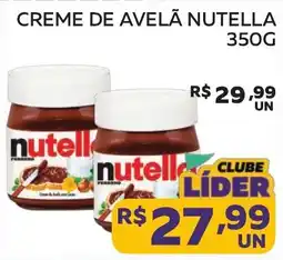 Lider Atacadista Creme de avelã nutella oferta