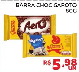 Lider Atacadista Barra choc garoto oferta