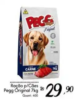 Giassi Supermercados Ração p/Cães Pegg Original oferta