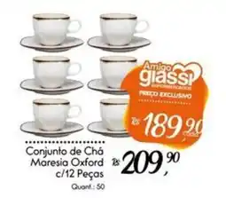 Giassi Supermercados Conjunto de Chá Maresia Oxford oferta