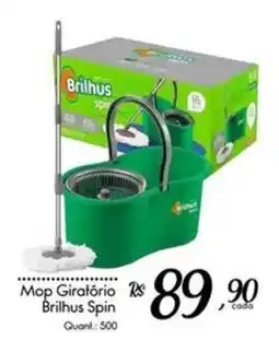 Giassi Supermercados Mop Giratório Brilhus Spin oferta