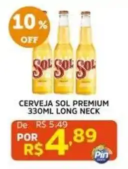 Pinheiro Supermercado Cerveja sol premium oferta