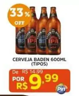 Pinheiro Supermercado Cerveja baden (tipos) oferta