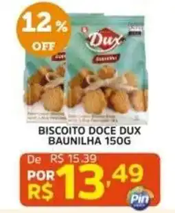 Pinheiro Supermercado Biscoito doce dux baunilha oferta
