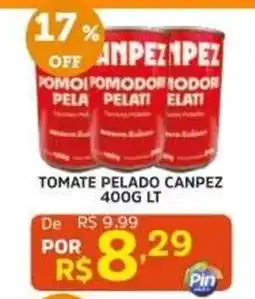 Pinheiro Supermercado tomate pelado canpez oferta