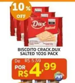Pinheiro Supermercado Biscoito crack.dux salted oferta