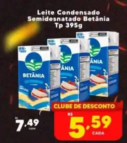 Nidobox Leite Condensado Semidesnatado Betânia oferta