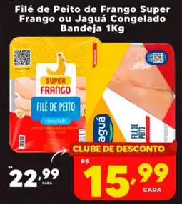 Nidobox Filé de peito de frango super frango ou jaguá congelado oferta