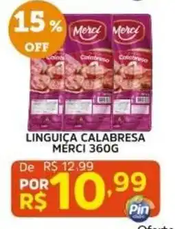 Pinheiro Supermercado Linguiça calabresa merci oferta
