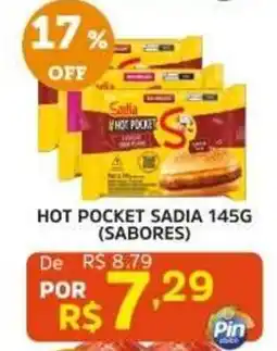 Pinheiro Supermercado hot pocket sadia oferta
