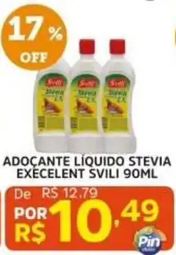 Pinheiro Supermercado Adoçante líquido stevia excecilent svili oferta