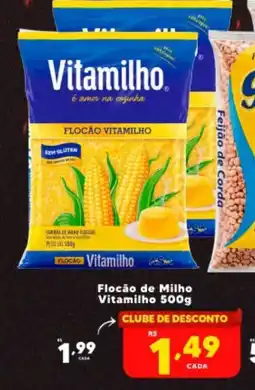 Nidobox Flocão de Milho Vitamilho oferta