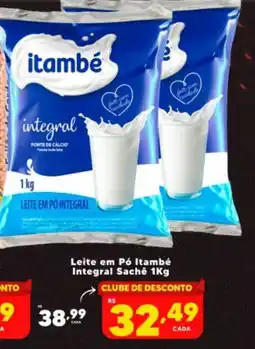 Nidobox Leite em Pó Itambé Integral oferta