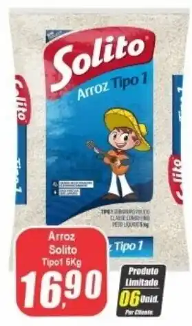 Panelão Arroz solito tipo 1 oferta