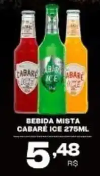 Mercadão Atacadista Bebida mista cabare ice oferta