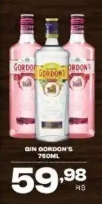 Mercadão Atacadista gin gordon's oferta
