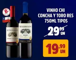 Ayumi Supermercados vinho chi concha y toro res oferta