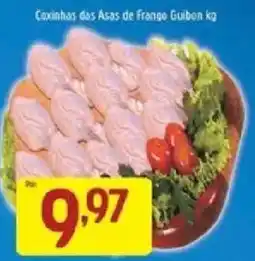 Supermercados Guanabara Coxinhas das Asas de Frango Guibon kg oferta