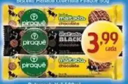 Supermercados Guanabara Biscoito Maltado Chocolate Piraque oferta