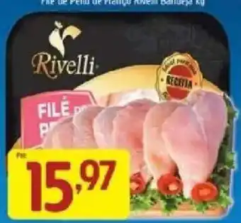 Supermercados Guanabara Filé de peito de frango rivelli oferta