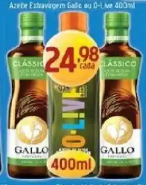 Supermercados Guanabara Azeite extravirgem gallo ou o-live oferta