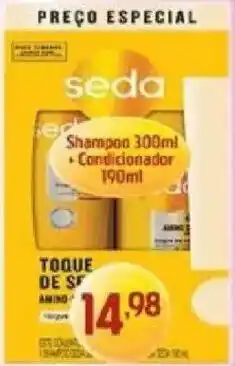 Supermercados Guanabara Shampoo seda + Condicionador oferta