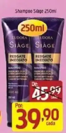 Supermercados Guanabara Shampoo siage oferta