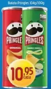 Supermercados Guanabara Batata Pringles oferta