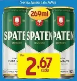 Supermercados Guanabara Cerveja Spaten Lata oferta