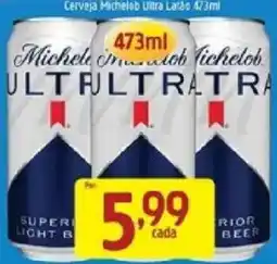 Supermercados Guanabara Cerveja michelob ultra lata oferta