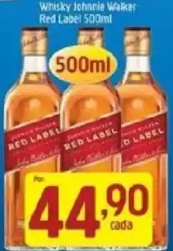 Supermercados Guanabara Whisky Johnnie Walker Red Label oferta