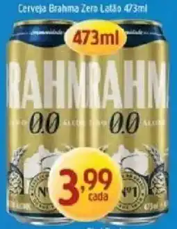 Supermercados Guanabara Cerveja brahma zero latão oferta