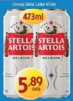 Supermercados Guanabara Cerveja Stella Latão oferta