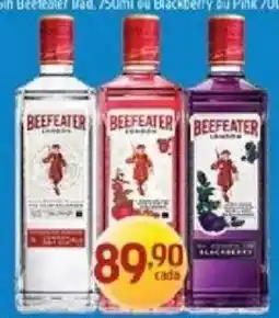 Supermercados Guanabara Beefeater Bad ou Blackberry ou Pink oferta
