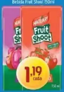 Supermercados Guanabara Bebida fruit shoot oferta