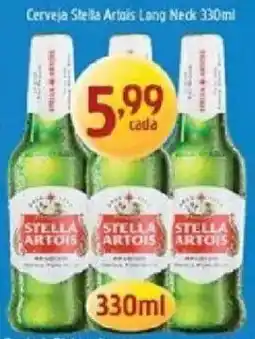 Supermercados Guanabara Cerveja stella artois long neck oferta